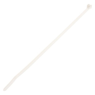BT2S-M Cable Tie, Metal Barb, Standard, Nylon 6.6, 8.0-Inch Length, Natural (...