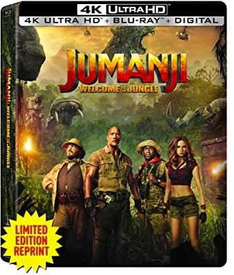 New Steelbook Jumanji: Welcome To The Jungle (4K / Blu-ray + Digital)