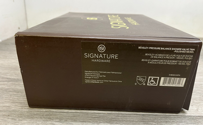 #ad Signature Hardware SHBE80102PN Beasley Pressure Balanced Valve Trim $199.99