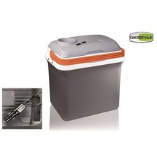 Giostyle Frigo Elettrico Fiesta 25 lt 12V Grigio attacco per auto