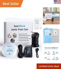 Experience Spa-Like Detox with Our Ionic Foot Bath - 90,000 Happy Users