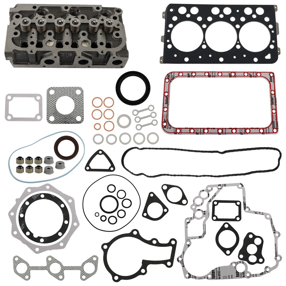 Complete Cylinder Head Assy With Valves Full Gasket Kit For Kubota Engine D782