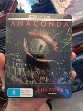 Anaconda - STEELBOOK (4K UHD Blu-Ray, 1997) BRAND NEW JENNIFER LOPEZ Ice Cube 