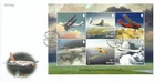 2022 Jersey Visiting Commercial Aircraft Miniature Sheet First Day Cover