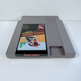 MACH RIDER -- NES Nintendo Original Classic Authentic 5 Screw Game