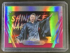 2026 Topps Chrome WWE Shinsuke Nakamura Magenta Refractor #/399
