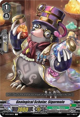 Geological Scholar, Sigurmole - V-BT11/084EN - C Nm-Mint, English Vanguard V Boo