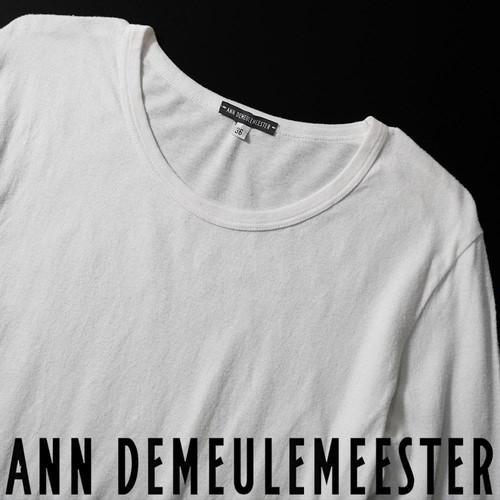 Ann Demeulemeester, Ann Demeulemeester 08AW Vintage Linen Long Sleeve T-Shirt Belgium Made