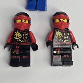 LEGO Ninjago Kai (2) And Jay Minifigures Skybound Red And Blue Ninjas Lot Of 3