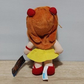 Neon Genesis Evangelion Asuka Langley Plush Toy SEGA 1997 Vintage Japan TAG 8"