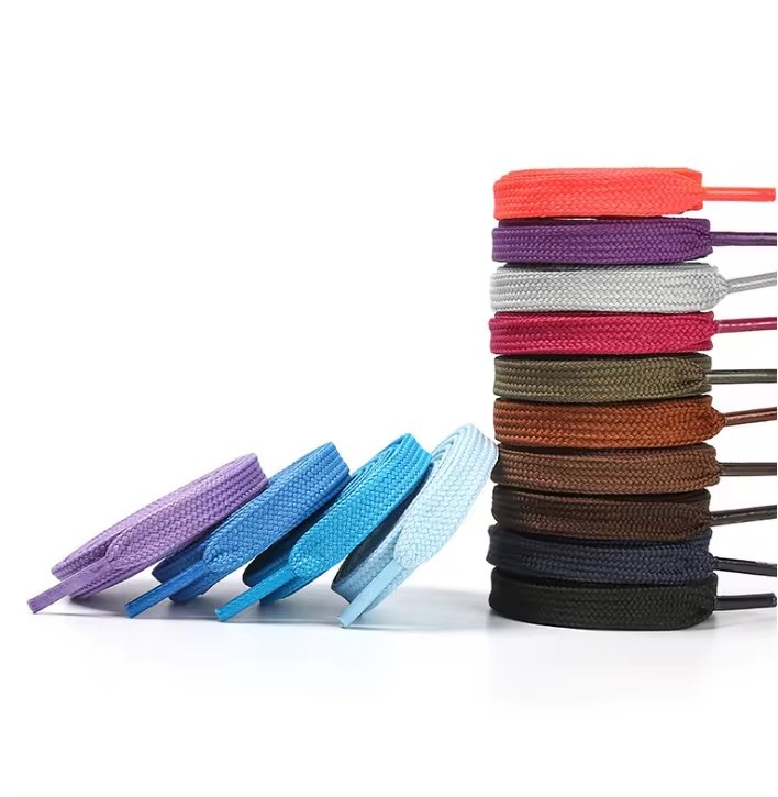 SAINT LAURENT Lacci scarpe di ricambio piatti blu cielo corde lavoro casual stivali sneakers #5001