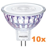 10Er Sparset Philips GU5.3 Corepro Led Strahler MR16 36° Abstrahlwinkel 7W =50W