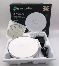 TP-Link EAP610 Wi-Fi 6 AX1800 Business Access Point | Omada Mesh | PoE+ | Slim D