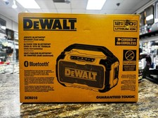 DeWALT DCR010 12V/20V MAX Jobsite Bluetooth Speaker Corded or Cordless