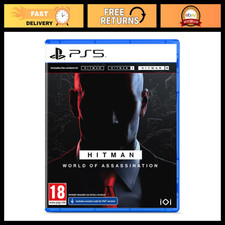 Hitman World of Assassination PS5 Game - Stealth Action, Open World Adventure