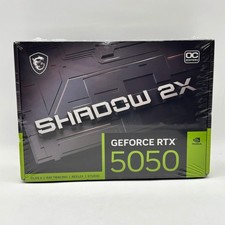 New MSI GeForce RTX 5050 SHADOW 2X OC 8GB GDD...