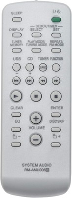 RM-AMU006 Ersatzfernbedienung fur Sony System Audio MHC-GT555 HCD-GT444 MHC-EC69