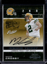 2007 Playoff Contenders #196 Mason Crosby Rookie Ticket Auto Packers NR-MINT++