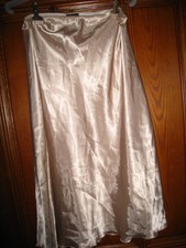 Nicole Miller Satin Slip Long Size M Quiet Luxury Old Money USA Made