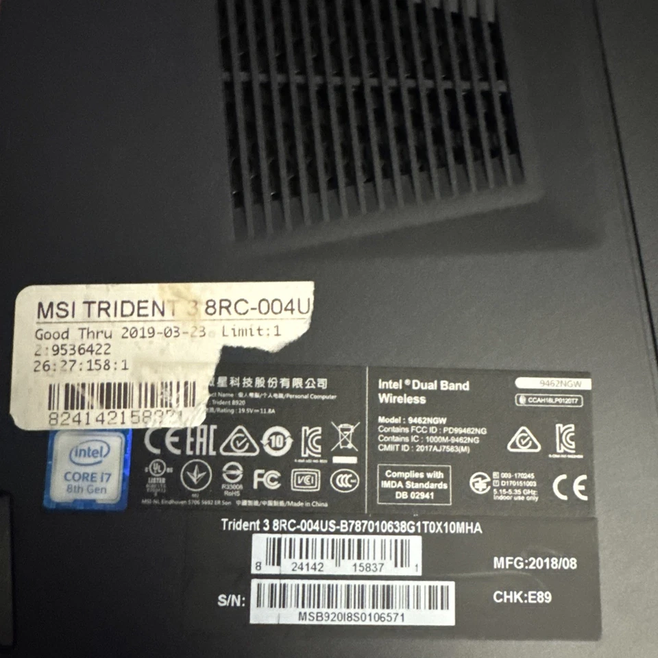 MSI Trident 3 Core i7 - Image 4 of 4