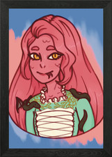 Miska Ibisis Framed Wall Art Poster Canvas Print Picture