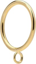 72Pcs 1.5-Inch Inner Diameter Metal Curtain Rings with Eyelets,Fits Up to 1 1...