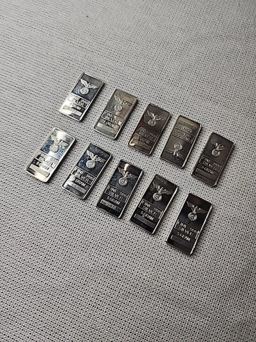 10.  5 gram .999 Fine Silver Bars
