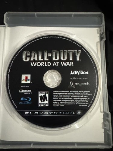 Call of Duty: World at War (Sony PlayStation 3, 2008)