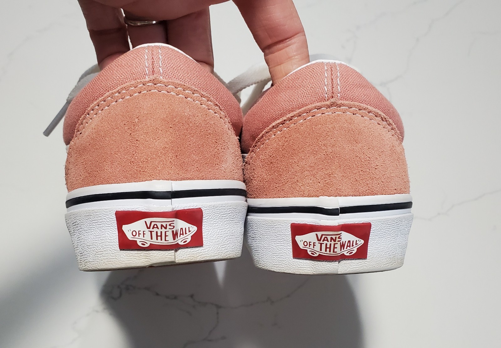 SAOLA Sneakers da skateboard Vans rosa chiaro donna 8 uomo 6 5 stringate