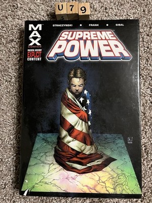 Supreme Power Vol 1 Hardcover Marvel MAX 2005 Straczynski Gary Frank