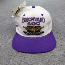 Vintage Brickyard 400 Hat Cap Snap Back NASCAR Racing 1994 Inagural Logo 7 90s