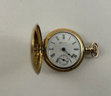 ATQ Hampden Dueber Special GF Pocket Watch Molly Stark USA 1900/01 Lever - Works