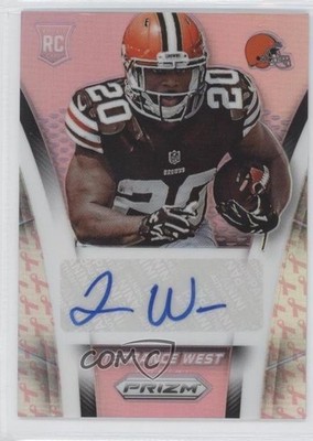 2014 Panini Prizm Rookie Pink Prizm 127/150 Terrance West #AR-TW Auto RC 7p8