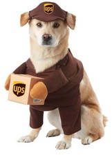 California Costume UPS Delivery Shipper PAL DOG Occupations Pet outfit PET20151