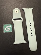 Apple Watch Sport Band 45mm 44/45/49 Genuine OEM Soft Mint S/M Used