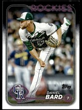 2024 Topps Daniel Bard Colorado Rockies #320