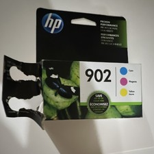 HP 902 Genuine/Original Ink Cartridge Cyan Magenta Yellow For HP Inkjet Printer
