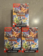pokemon obsidian flames booster box case of 6 ToonTownHobbies and more Pokmon promise to change the course of battle in the Scarlet Pokmon TCG: Obsidian Flames Booster
