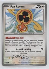 Fan Rotom Pokemon SV07: Stellar Crown SCR #118