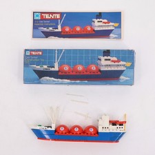 VINTAGE TENTE Gas Tanker Ship Construction Toy #312 Lynn B. 69 Pcs Hasbro 1977