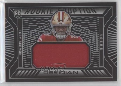 2021 Panini Obsidian Rookie Eruption 89/100 Trey Sermon #RE-TS RC 00jz