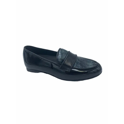 Andanines Black Patent Slip On 202749