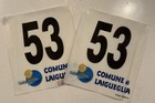 Frank Vandenbroucke 2004 Trofeo Laigueglia Race Worn Bib Numbers #53 VDB Cycling — photo 3