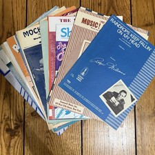 Lot 28 Vintage Sheet Music Songbooks Piano Vocal Music Collection