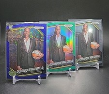 Dominique Malonga 2025 Prizm WNBA Rookie Parallel/Variation Lot of 3 RC Storm