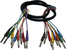 82" HOSA 8 Eight Channel Hi-Definition Recording Snake, excellent condition.