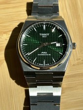 Tissot PRX Powermatic 80 Green Dial Automatic Full Set Box Card 2