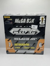 2026 Panini Prizm FIFA World Cup Mega Box - Factory Sealed