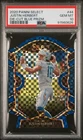 2020 Panini Select #44 Justin Herbert Die-Cut Blue Prizm RC Rookie PSA 10