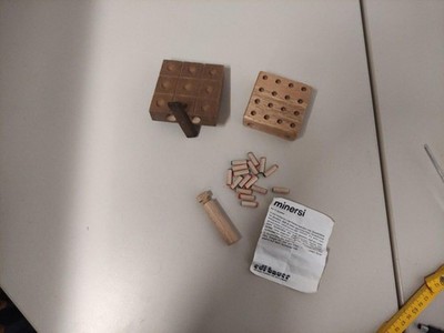 Holzsteckspiel Minersi von Edi Bauer